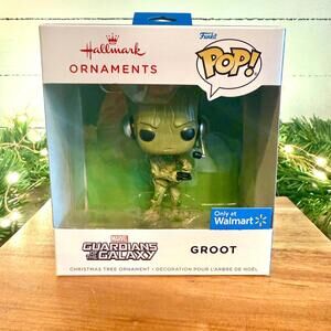 Gaming Groot Marvel Guardians of the Galaxy - Hallmark Ornament Funko Pop! NRFB